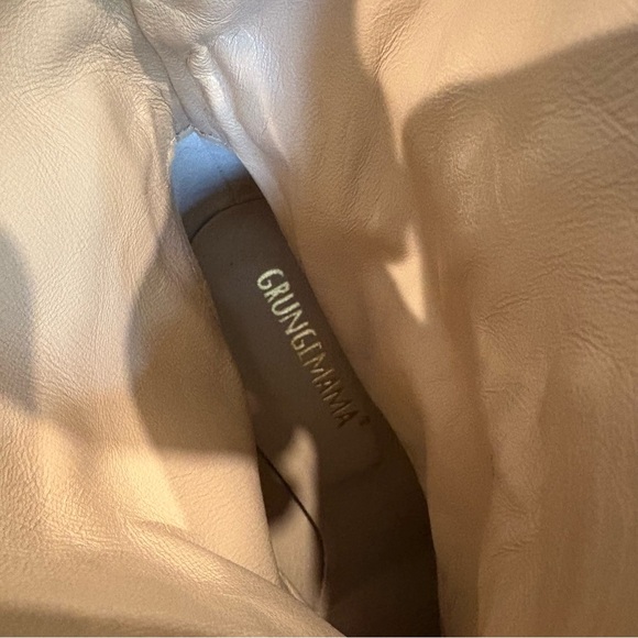 Grungemama Pull On Suede Pointy Toe Mid Calf Western Boots, Sz EU 39 - Picture 13 of 15